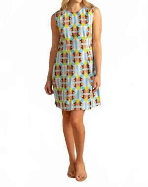 NEW DOUBLE A kendall mini dress in small deco